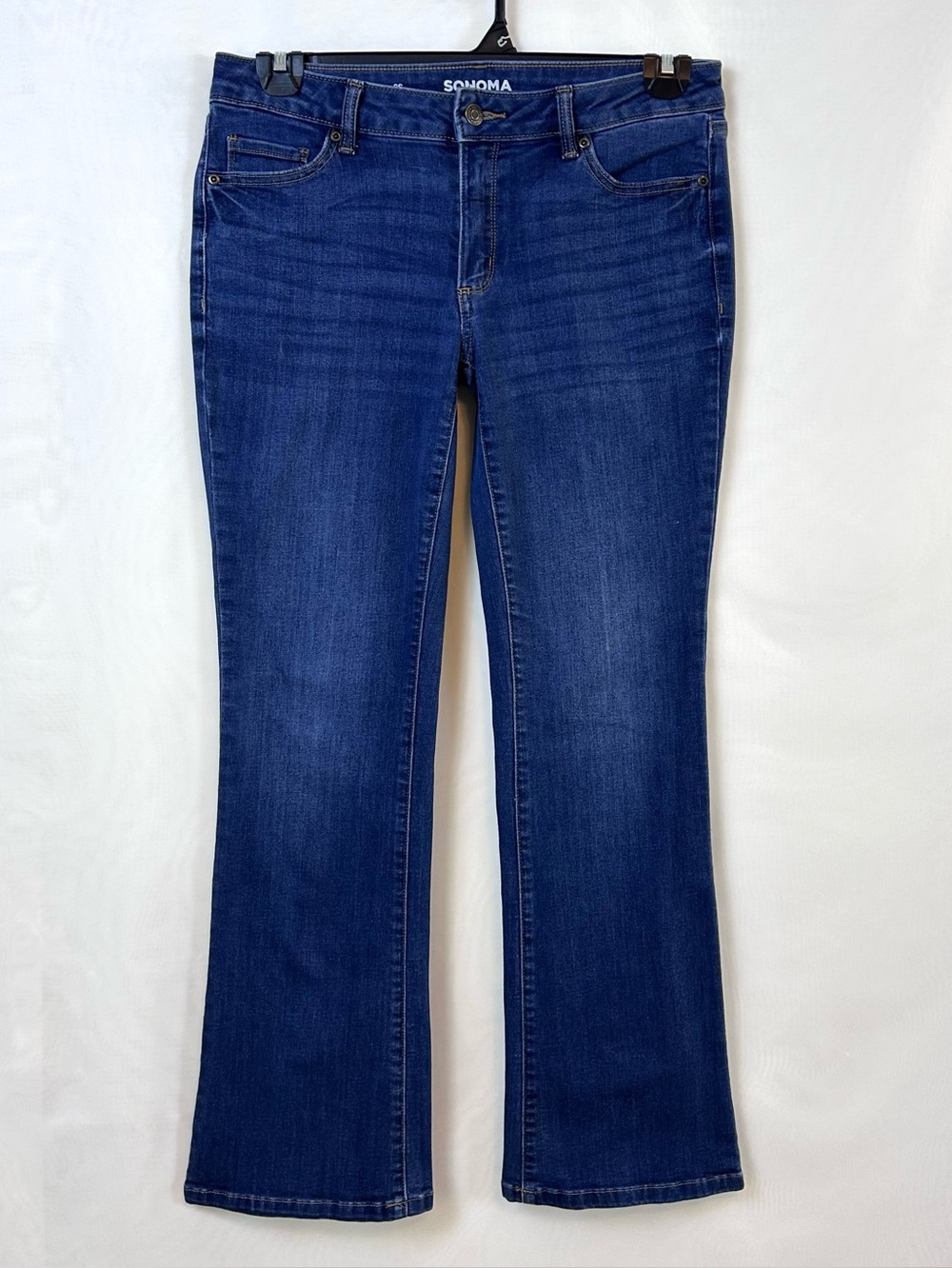 SONOMA Women's Boot Cut Mid-rise Stretch Jeans / 8 Short